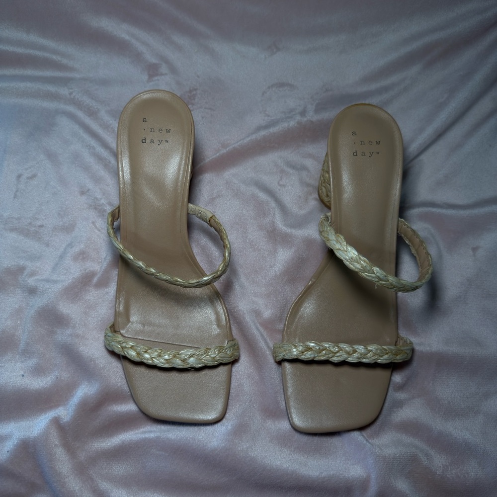 A New Day Women's Sandals with Braided Straps